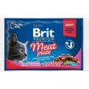 Brit Premium Cat Delicate Fillets in Gravy Turkey and Chicken, Beef and Peas 4 x 100 g