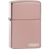 Zippo High Polish Rose Gold Logo 26908