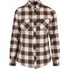 Ladies Turnup Checked Flanell pink/brown