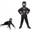 Čierny Spiderman - Detský karnevalový kostým Veľkosť: (S) 3-4 roky
