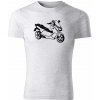 T-ričko BMW C-Evolution pánske tričko Farba trička: Bledosivá, Veľkosť: XXL