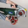 Elektrický závitorezný stroj na rúry 1/2″–1 1/4″, výkon 1800 W DEDRA – DED7511