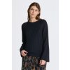 SVETER GANT CABLE KNIT C-NECK EVENING BLUE