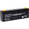 Pb akumulátor MULTIPOWER 12V/2,2Ah (8KM8450)
