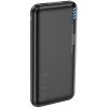 Hoco Power banka Easylink (J82) - 2xUSB-A, Micro-USB, USB Type-C, LED indikátor, 10000 mAh - čierna