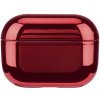 AppleKing ochranný metalický obal pre AirPods Pro - červený - možnosť vrátiť tovar ZADARMO do 30tich dní