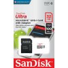 SANDISK microSDHC Ultra Lite 32 GB + SD adaptér SDSQUNR-032G-GN3MA