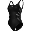 Dámske plavky Arena, SWIMSUIT MILENA WING BACK čierna,biela 46