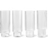 Pohár na long drink RIPPLE 300 ml, sada 4 ks, číra, ferm LIVING