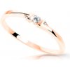 Cutie Jewellery prsteň z ružového zlata so zirkónmi Z6714 3053 10 X 4