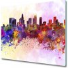Sklenená doska na krájanie Los angeles farby 60x52 cm