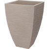 ProGarden Kvetináč 39 x 39 x 60 cm plast béžový