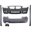 KITT Body Kit with Exhaust Muffler Tip Matte Carbon Fiber Inlet 5.8 cm Left Side suitable for BMW 5 Series F10 (2011-2014) M-Technik Design