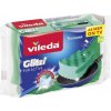 Hubka Vileda Glitzi Pur Active, špongia na kuchynský riad, vysoká, bal. 2 ks