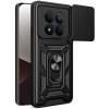 Techsuit - CamShield Series puzdro s posuvným krytom fotoaparátu pre Xiaomi Redmi Note 15 Pro+ 5G / Poco M8 Pro 5G - čierne