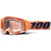 RACECRAFT 2 Goggle - Coral - Clear Lens