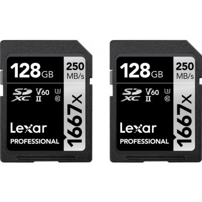 Lexar SDXC UHS-II 128GB LSD1667128G-B2NNG od 143 € - Heureka.sk