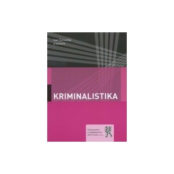 Kriminalistika - Ivan Šimovček