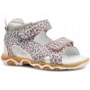 Dievčenské panterové sandále z nubuku na leto Bartek 11144003 23