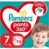 Nohavičkové plienky Pampers Pants Veľkosť 7, 74 ks