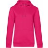 B&C | QUEEN Hooded, Dámska mikina s kapucňou, ružová magenta, S