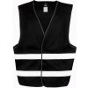 Reflexná vesta Tmavomodrá Čierna veľ. S