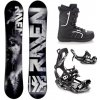 Raven Lupus pánsky snowboard + Raven Fastec FT360 black viazanie + Raven Target obuv - 157 cm + L (EU 41-44)