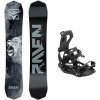 Raven Lion pánsky snowboard + Hatchey Fastec snowboardové viazanie - 155 cm Wide + S, black (EU 36-39)