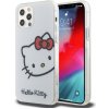 Hello Kitty IML Head Logo Zadný Kryt pre iPhone 12/12 Pro, biela