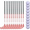 MPS Wildstick 30 set červená, 100cm (=110cm), 6x ľavá + 4x pravá, (15 a viac rokov)