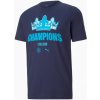 Puma Manchester City Champions 2023 tričko tmavomodré pánske