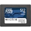 PATRIOT P220/ 512GB/ SSD/ 2.5