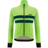 SANTINI Cyklistická zateplená bunda - COLORE HALO - zelená 3XL