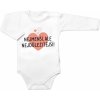 Body dlhý rukáv, Nejmenší, ale nejdůležitější, Baby Nellys, biele, veľ. 74 68 (3-6m)
