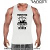 Pánske tielko RANGER® - motív Poľovníci 01 S Čierna