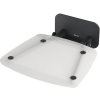 Sedadlo do sprchy RAVAK OVO-B II-CLEAR/BLACK B8F0000059