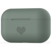 VSETKONAMOBIL 24682 HEART Silikónový obal pre Apple AirPods Pro zelený
