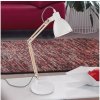 Eglo | Eglo 96957 - Stolná lampa TORONA 1 1xE14/28W/230V biela | EG96957