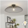 | Brilagi - LED prisadený luster CERIA WIRE 1xE27/40W/230V pr. 60 cm čierna | BG3988+EG300161