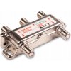 Rozbočovač SVE 40-01 AXING 1/4 TV SAT Splitter 1 na 4 5-2400 MHz