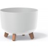 PROSPERPLAST Kvetináč GRACIA STANDARD 38cm biely