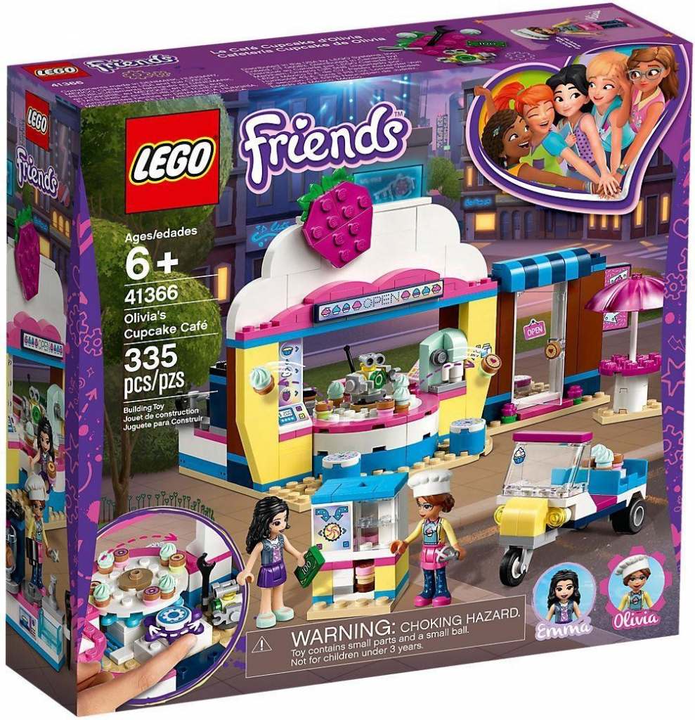 LEGO® Friends 41366 Olivia a jej kaviareň a cukráreň od 29,4 € - Heureka.sk