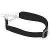 Obojok nylon polosťah. Čierna DUVO+ 1,5 x 30-40 cm