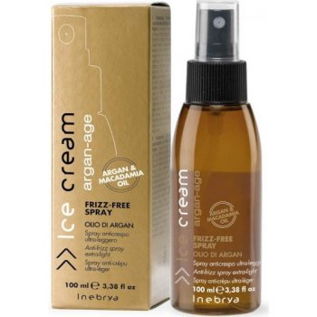 Inebrya Argan-Age ultra ľahký sprej proti krepateniu (Anti-Frizz Spray Extra-Light) 100 ml