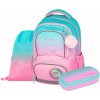 OXYBAG Školská sada 3 ks OXY NEXT Ombre Pink