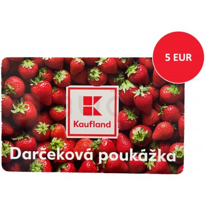 Kaufland Darčeková poukážka 5 EUR
