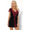 Dámsky župan Kumiko - LivCo CORSETTI FASHION černá S/M