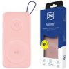 3mk PastelUp Powerbank 10,000mAh 22.5W USB 1A1C - Pink 5903108583213