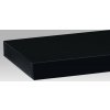 Autronic Nástenná polička P-002 120 cm Sivá