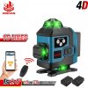 ONEVAN 16Lines 4D laserová samonivelačná vodováha s digitálnym displejom 360°